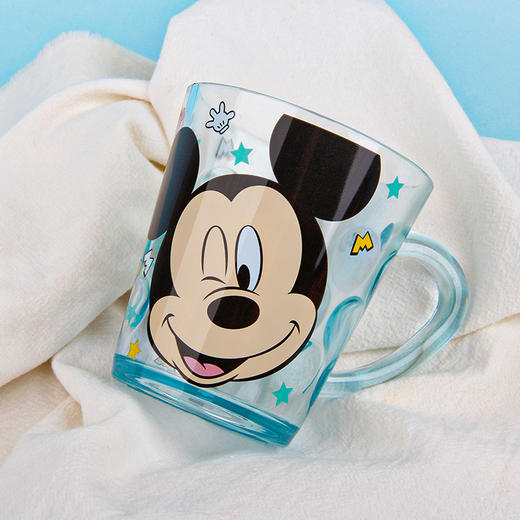 冰雪奇缘漱口杯米奇儿童艾莎公主塑料水晶杯卡通可爱刷牙杯男女童 商品图5
