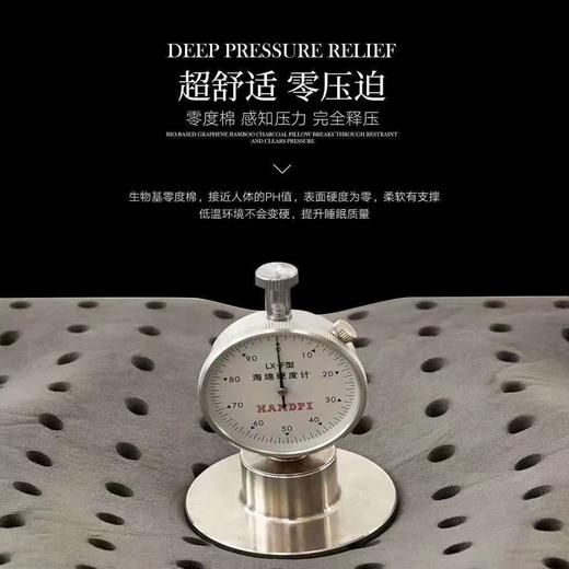 富丽岛家纺 生物基石墨烯竹炭理疗枕 商品图5