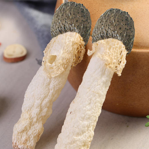 在菌屋 贵州黑帽竹荪100g/袋 商品图3