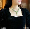 老坑玻璃帝王绿蛋面套链【3062301】具体价格微信咨询 商品缩略图4