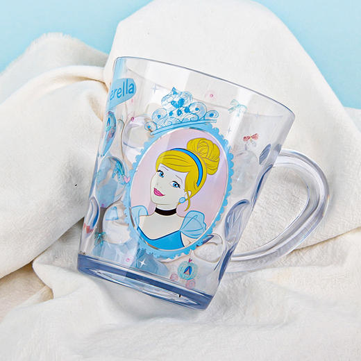 冰雪奇缘漱口杯米奇儿童艾莎公主塑料水晶杯卡通可爱刷牙杯男女童 商品图7