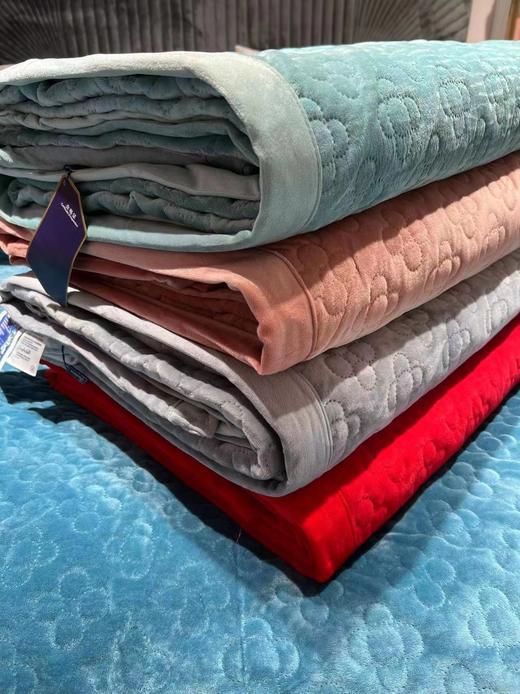 曼庭家居婴儿绒床盖 商品图2