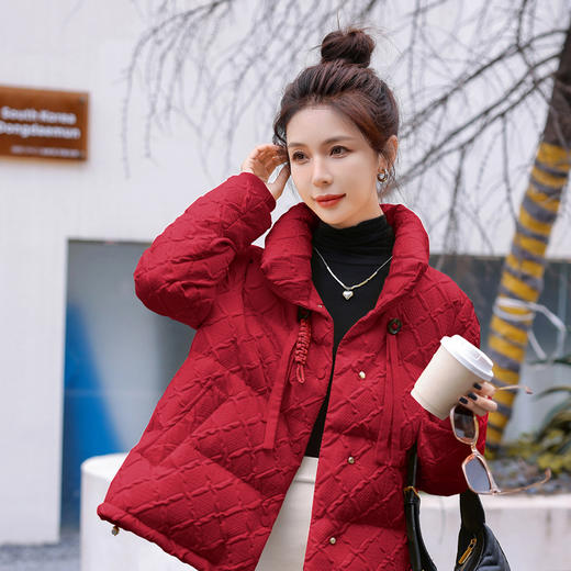 冬季新款，休闲时尚小个子棉服HR-SNX2663 商品图6