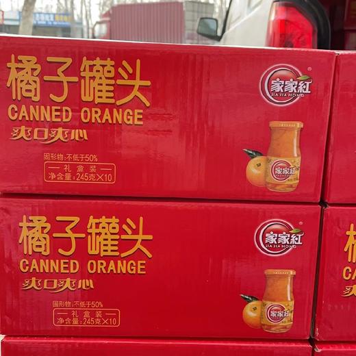 家家红橘子罐头245g*10 商品图0