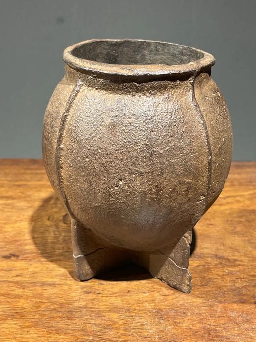 枣型十字足铁质香炉，顺丰包邮 商品图2