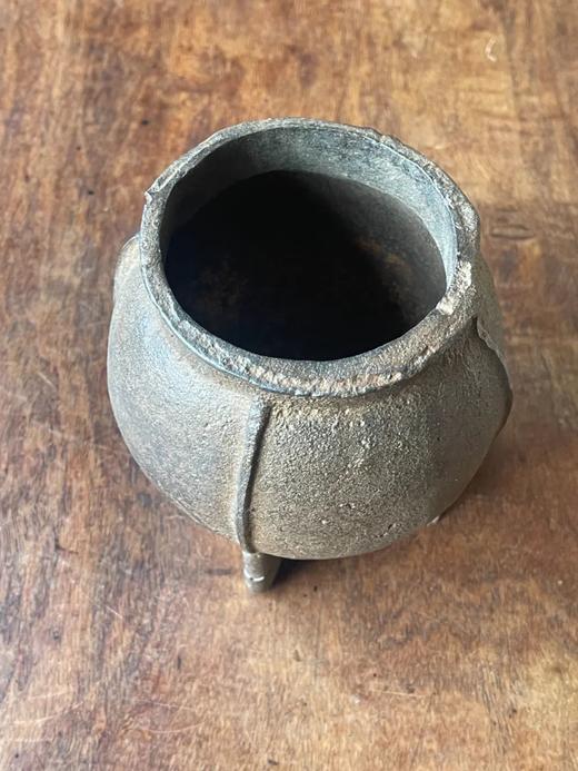 枣型十字足铁质香炉，顺丰包邮 商品图10