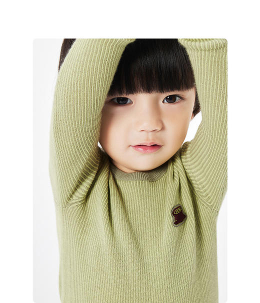 JNBY  23年春款  精梳棉弹性长袖套头毛衫  YN1312260 商品图3