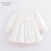 马克珍妮春装新款 女童泡泡袖不规则连衣裙 儿童裙子230082 商品缩略图1