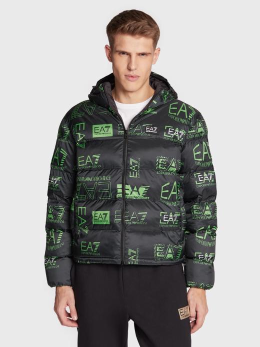 Armani EA7 舒适运动系列男士保暖棉服外套 商品图0