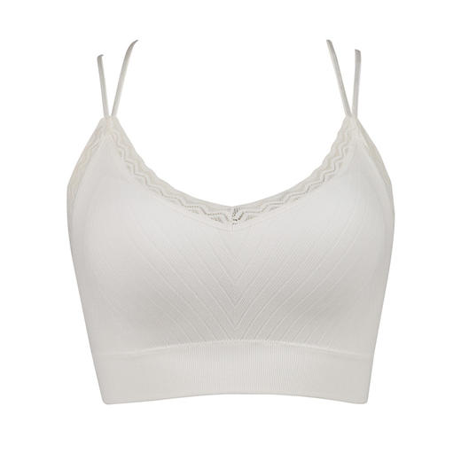 都市丽人短抹胸无尺码无缝面料背心无排扣无钢圈LV31A5 商品图5