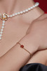 pearlmoments 一颗珠（ 南红  珍珠 ）手链 商品缩略图2