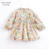 马克珍妮春装新款 女童开心乐园全棉花边领连衣裙230136 商品缩略图2