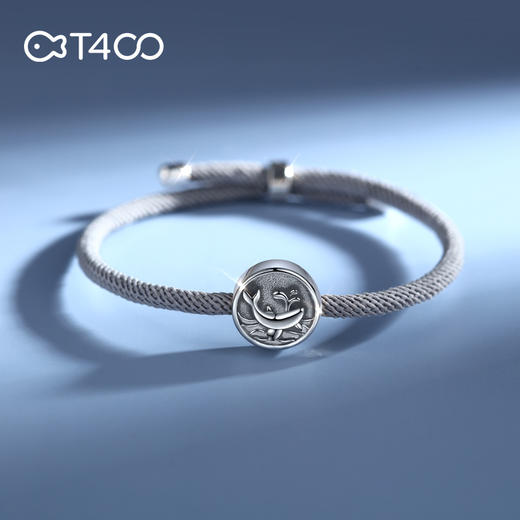 T400 S925银情侣手链戒指系列 余生有你  一路相伴 商品图4