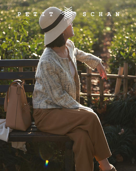 PETIT SCHAN小闪 CLO#178 Macchiatto 玛奇朵 纯羊毛斜纹锥形休闲裤萝卜裤 商品图11