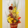 金玉满堂（黄色系新年年宵花鲜花抱抱桶） 商品缩略图0
