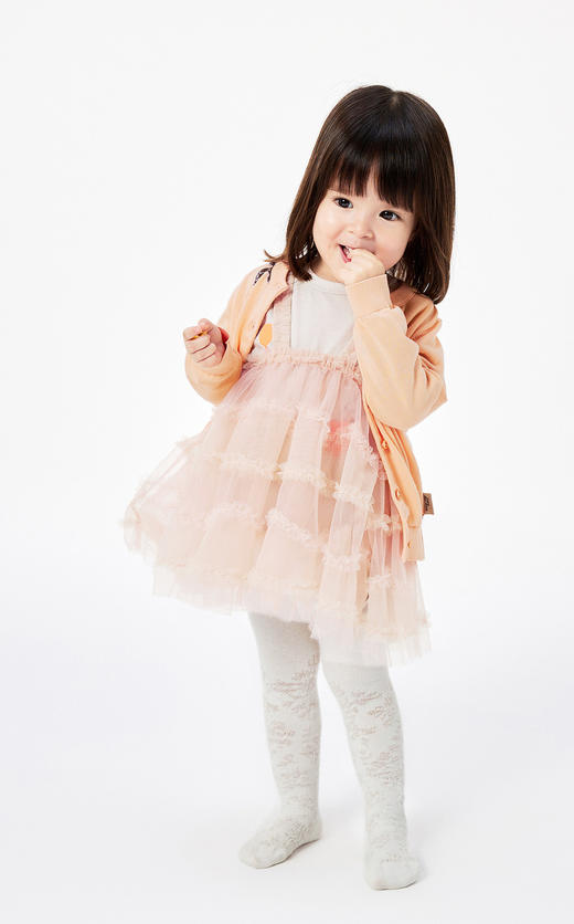 JNBY  23年春款  亲肤长绒棉短裤开襟毛衫  YN1312440 商品图6