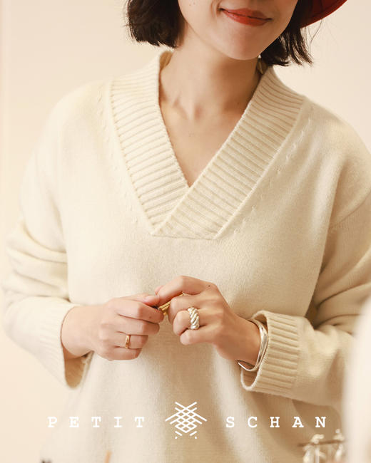 PETIT SCHAN小闪 JEW#008 romantic ring 浪漫之环  925纯银重工高克重法式扭花戒指 商品图5