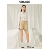 VIMAGE纬漫纪夏季新款简约时尚气质衬衫女上衣V1913510 商品缩略图1