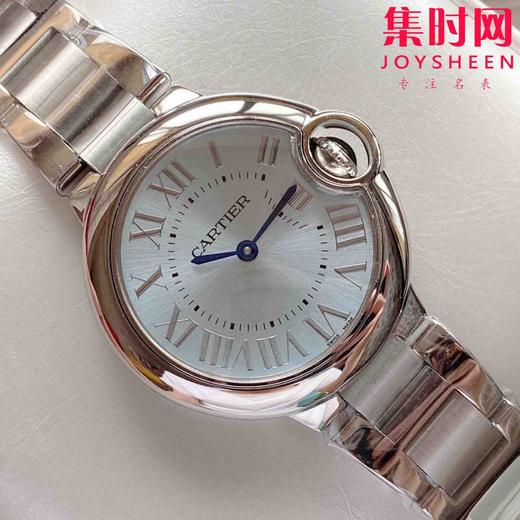 卡地亚V6蓝气球系列 冰蓝面33mm 女士腕表
机芯：瑞士进口石英机芯 原装开模 商品图3