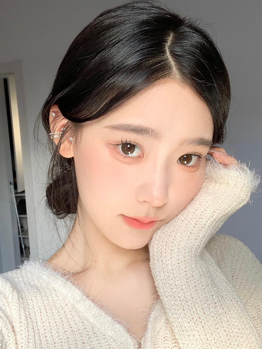 年抛 Miilens  麦麦黑晶茶 14.5 着色13.8 黑棕自然 商品图4