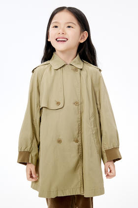 JNBY   23年春款   A型宽松中长款夹克  1N1911220