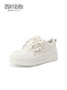 西村名物2023春季新款拼色厚底板鞋面包鞋女运动休闲小白鞋12861 商品缩略图1