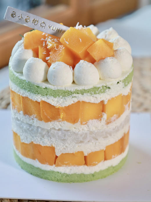 四寸椰香斑斓芒果糯米蛋糕（下单现做40分钟左右） 商品图8
