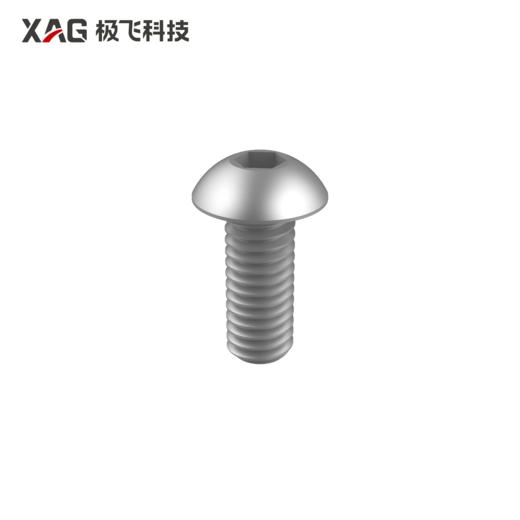 M4*10内六角平圆头耐落螺丝（不含螺帽） 商品图0