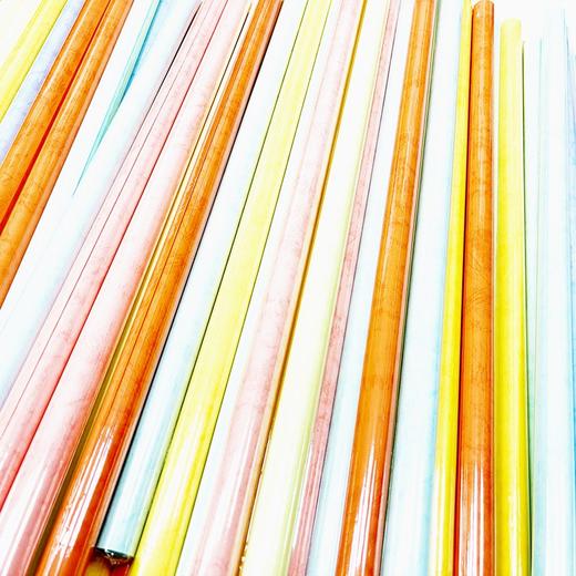 彩色皮纹礼品纸礼物包装纸亮丽色彩礼品包装纸72*52cm颜色随机1张 商品图2