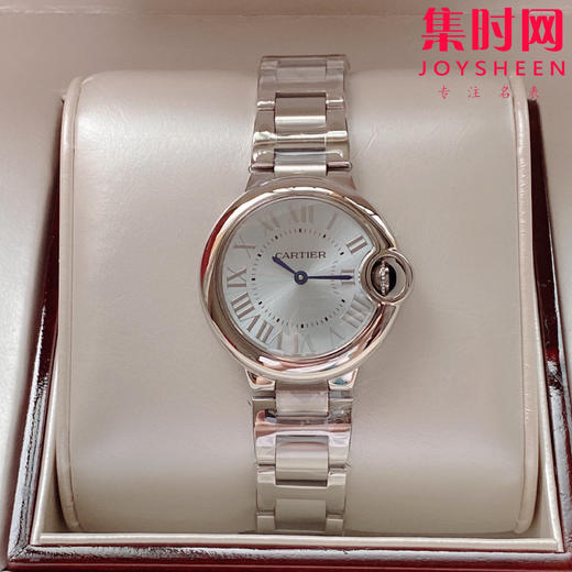 卡地亚V6蓝气球系列 冰蓝面33mm 女士腕表
机芯：瑞士进口石英机芯 原装开模 商品图2