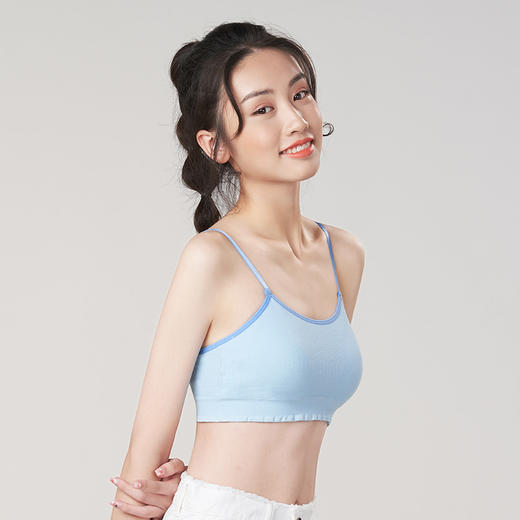 都市丽人短抹胸无尺码无缝面料背心无排扣无钢圈LV31A6 商品图1