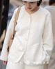 PETIT SCHAN小闪 CLO#181 vast whiteness 白茫茫 羊毛棉混纺针织小外套/阔腿裤 商品缩略图1