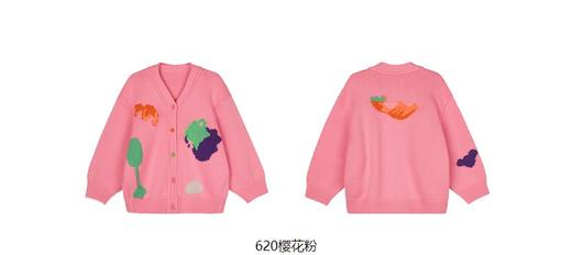 JNBY   23年春款  柔软羊毛短款开襟毛衫  1N1311910 商品图13