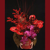 必定红（新年红色系鲜花抱抱桶） 商品缩略图0