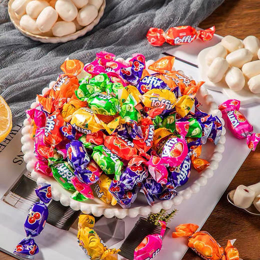 土耳其进口Elvan特浓咖啡糖1000g混合夹心糖果硬糖喜糖零食散装 商品图1