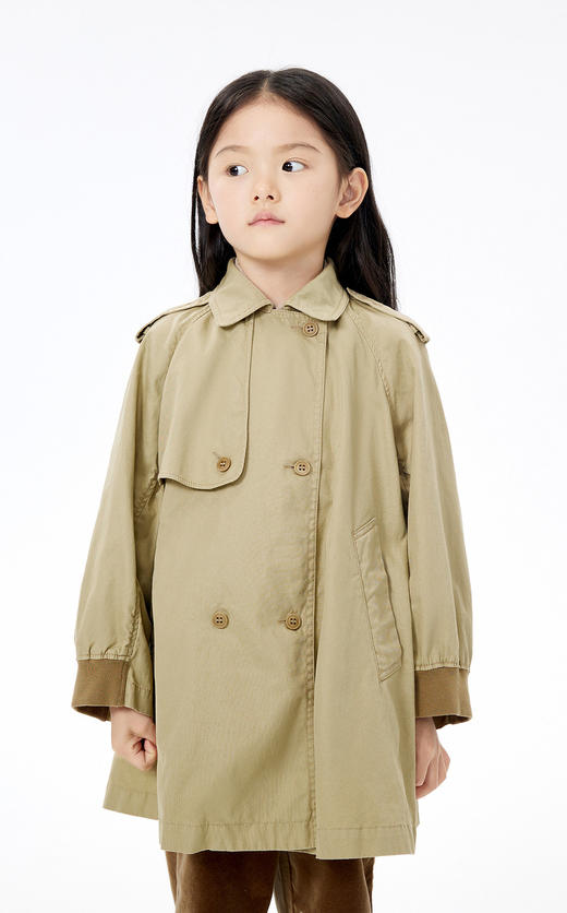 JNBY   23年春款   A型宽松中长款夹克  1N1911220 商品图3