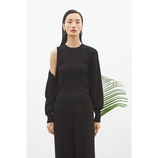 【商场同款】麦檬春披肩两件套式圆领针织衫5D1230221 商品图1