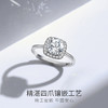 Winy925纯银一克拉的梦戒指送女友闺蜜节日生日礼物 商品缩略图4