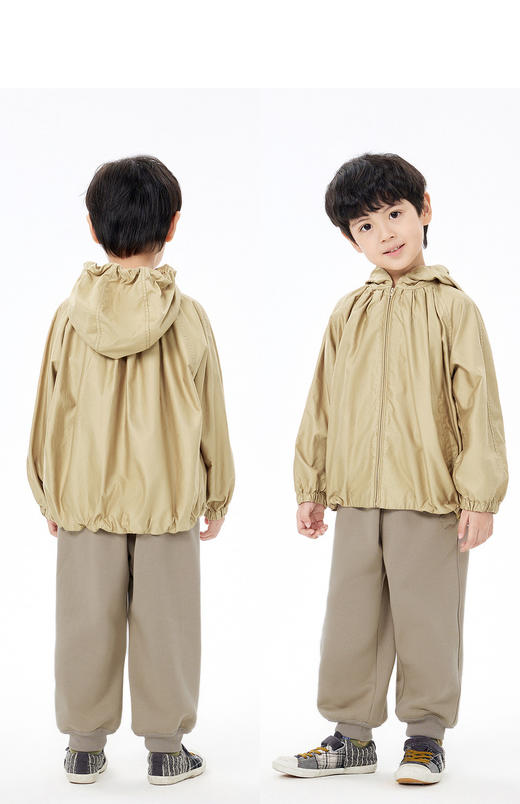 JNBY   23年春款  全棉耐磨长裤   1N1E14340 商品图8