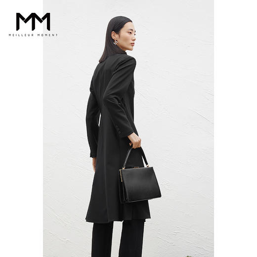 【商场同款】麦檬春异型一粒扣装饰鱼尾下摆设计连衣裙5CC290111 商品图1