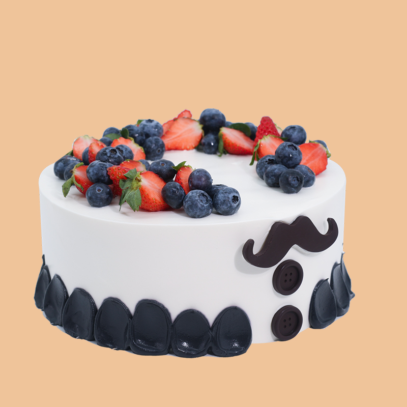 【新品上新】胡子先生（提前24h预定）生日蛋糕