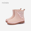 mrbaby儿童靴女童公主鞋2022秋冬新款电绣蝴蝶翅膀气质中大童靴子 商品缩略图1