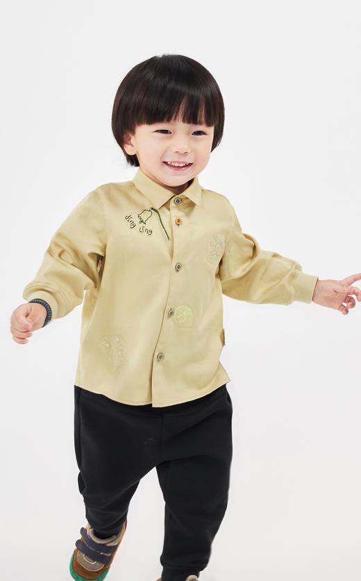 JNBY   23年春款  休闲复古色长袖衬衣  YN1212180 商品图3