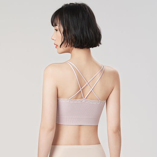 都市丽人短抹胸无尺码无缝面料背心无排扣无钢圈LV31A5 商品图4