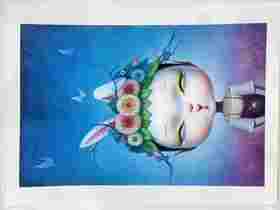 解永生《兔宝-1》小画芯