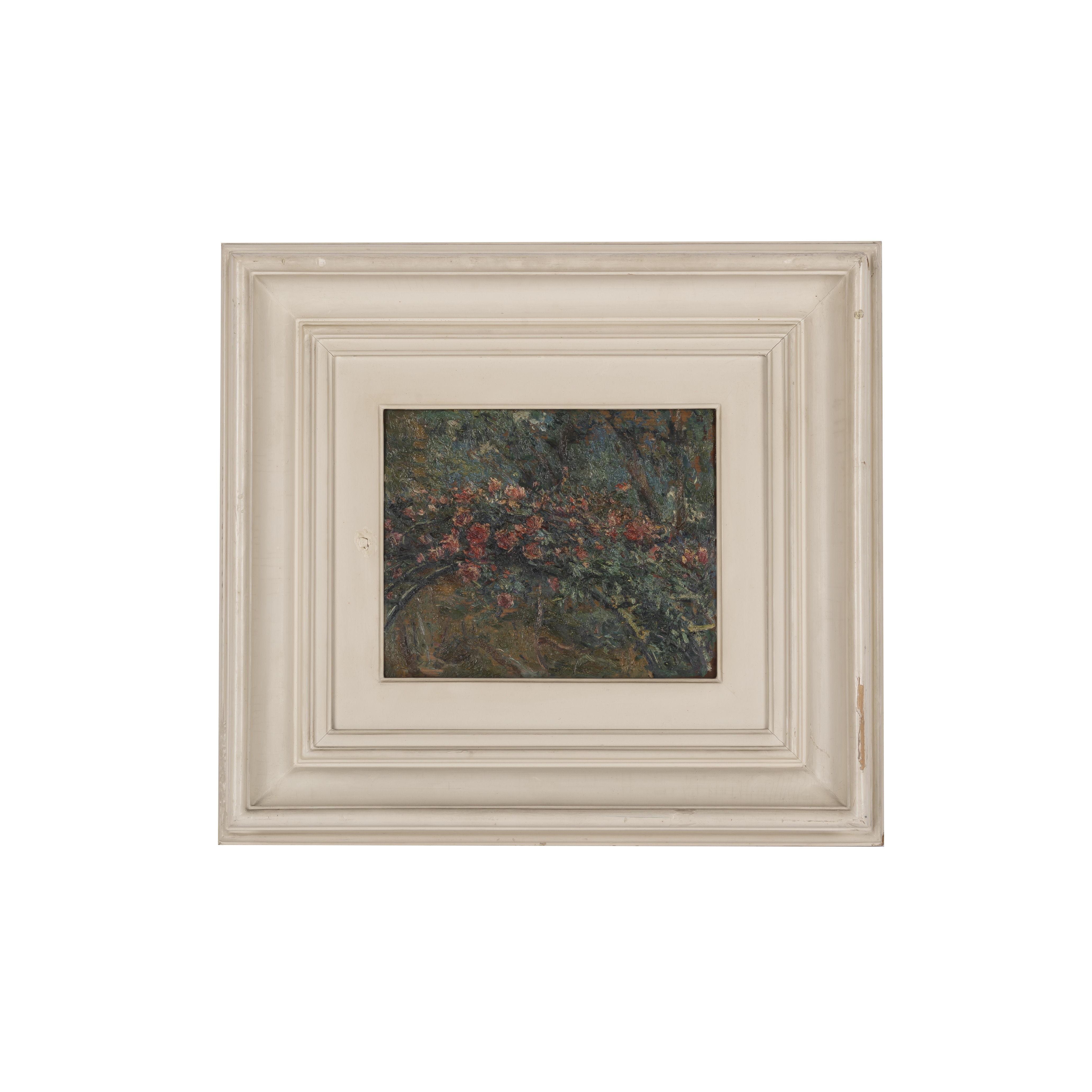 油画「玫瑰」牧野四郎