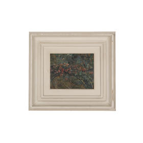 油画「玫瑰」牧野四郎