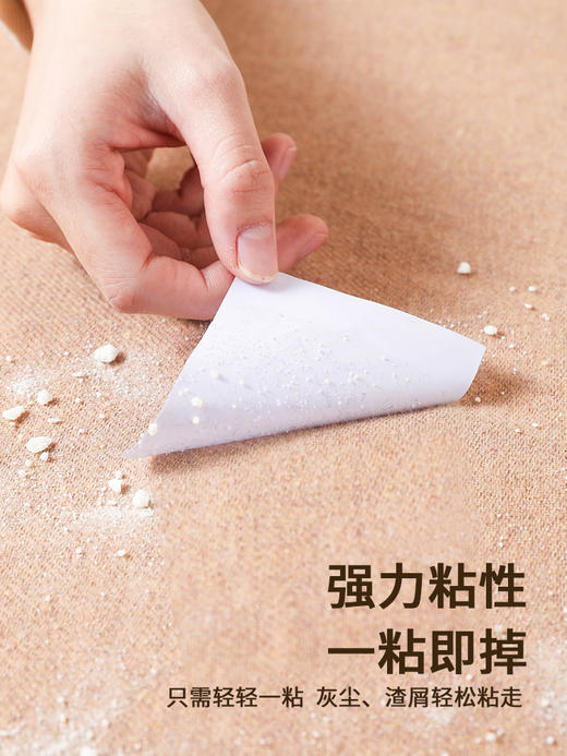 便携粘毛便利贴   粘尘粘毛器头发口袋衣服沾可撕式黏纸猫咪宠物 商品图2