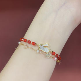 【采购专享】宫里的世界  吉兔迎福手链