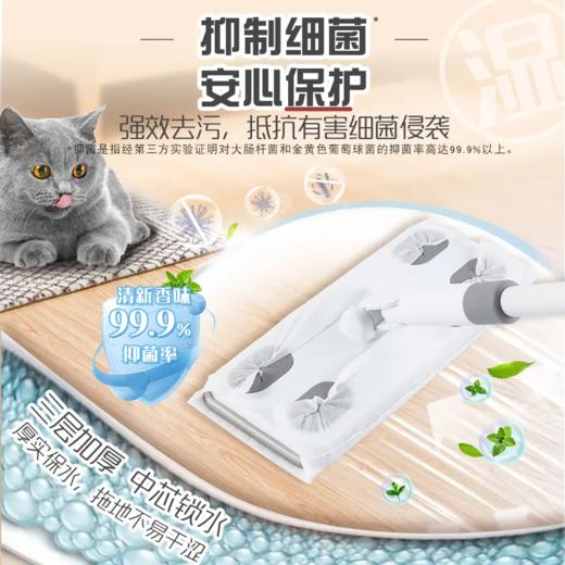 【升级款】妙洁灰零迹灵动除尘拖替换干式湿式除尘纸组合 商品图3